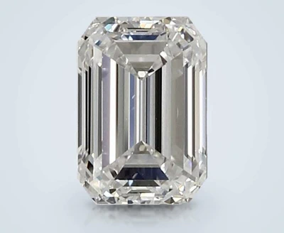 1.39ct E VVS2 Rare Carat Ideal Cut Emerald Lab Grown Diamond