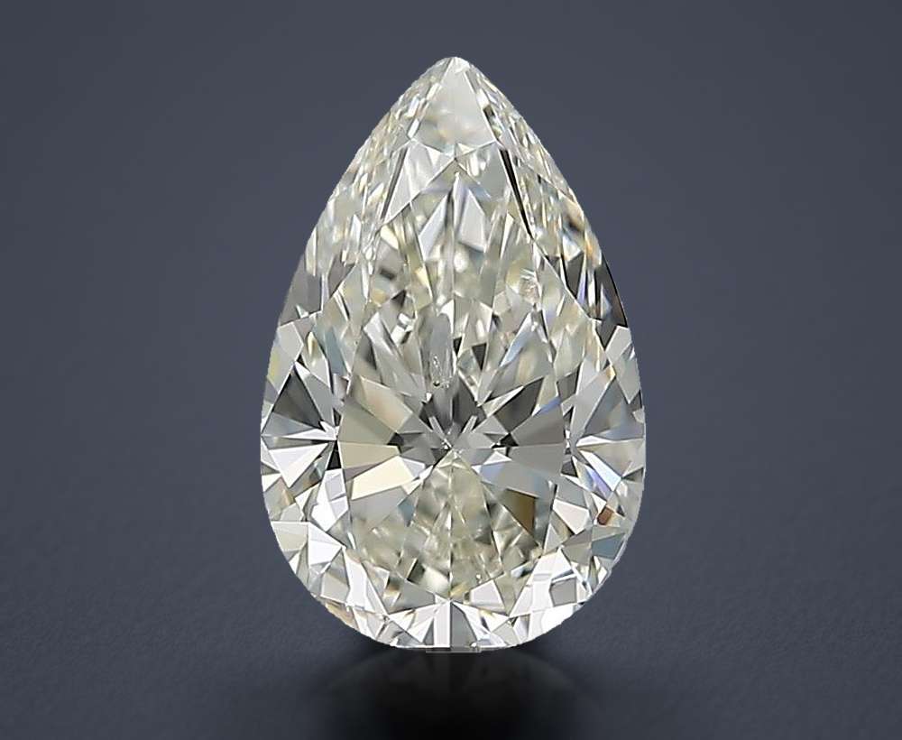1.72ct I SI2 Rare Carat Ideal Cut Pear Diamond