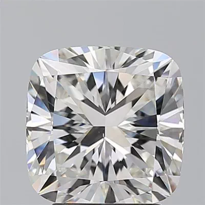 3.22ct G VS2 Rare Carat Ideal Cut Cushion Diamond