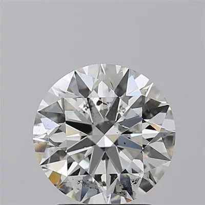 2.07ct G SI2 Rare Carat Ideal Cut Round Diamond
