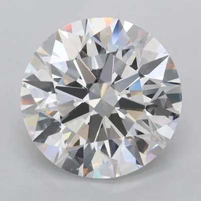 2.89ct D FL Rare Carat Ideal Cut Round Lab Grown Diamond