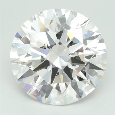 4.03ct F VS1 Rare Carat Ideal Cut Round Lab Grown Diamond
