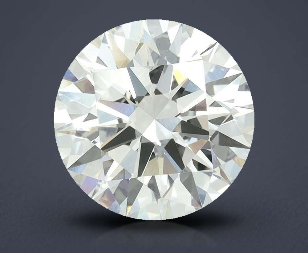 4.03ct F VS1 Rare Carat Ideal Cut Round Lab Grown Diamond