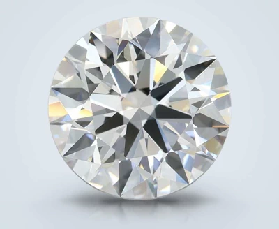 3.76ct D FL Rare Carat Ideal Cut Round Lab Grown Diamond