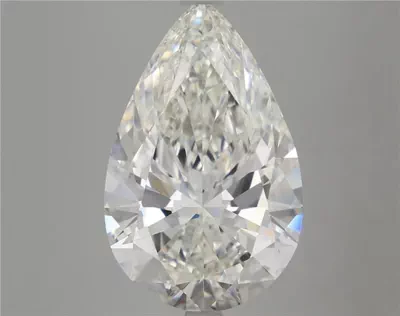 8.02ct G VS1 Rare Carat Ideal Cut Pear Lab Grown Diamond