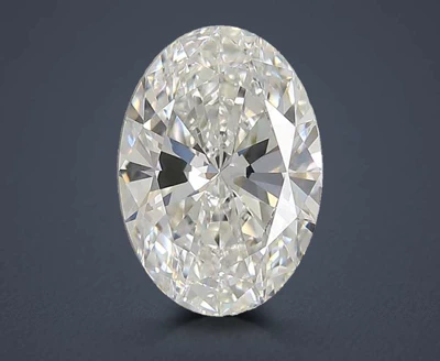 3.01ct E VS1 Very Good Cut Oval Lab Grown Diamond