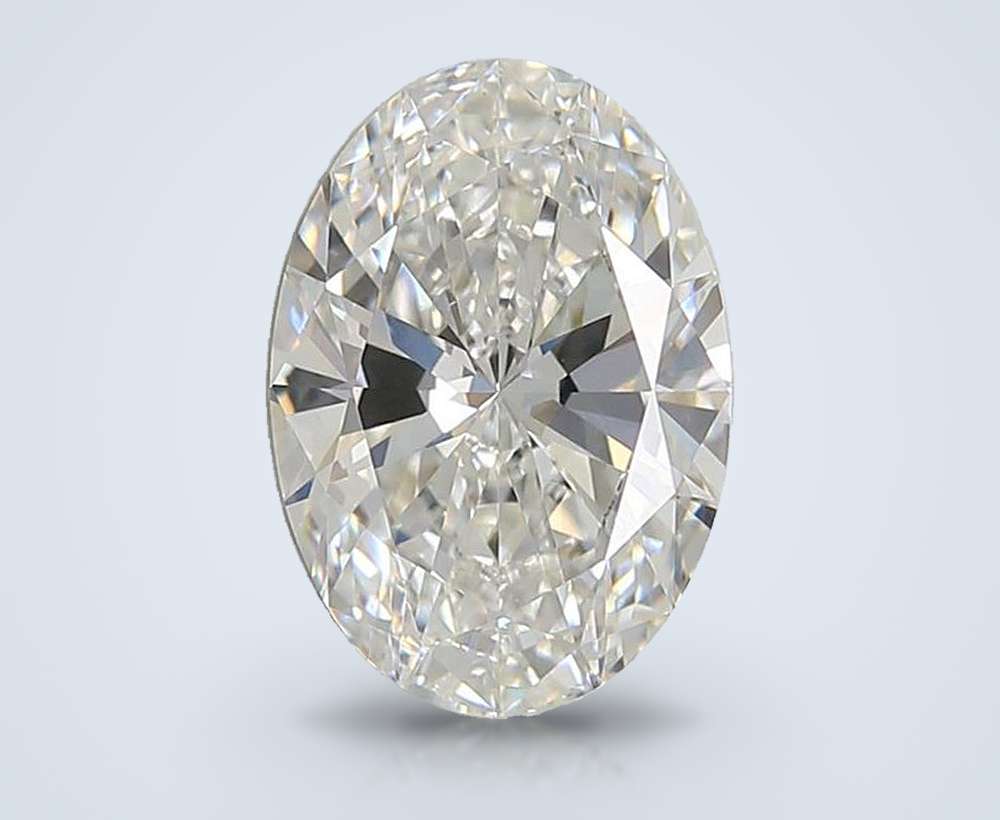 3.01ct E VS1 Very Good Cut Oval Lab Grown Diamond