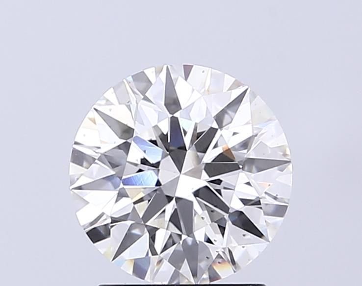 2.01ct F SI1 Excellent Cut Round Lab Grown Diamond