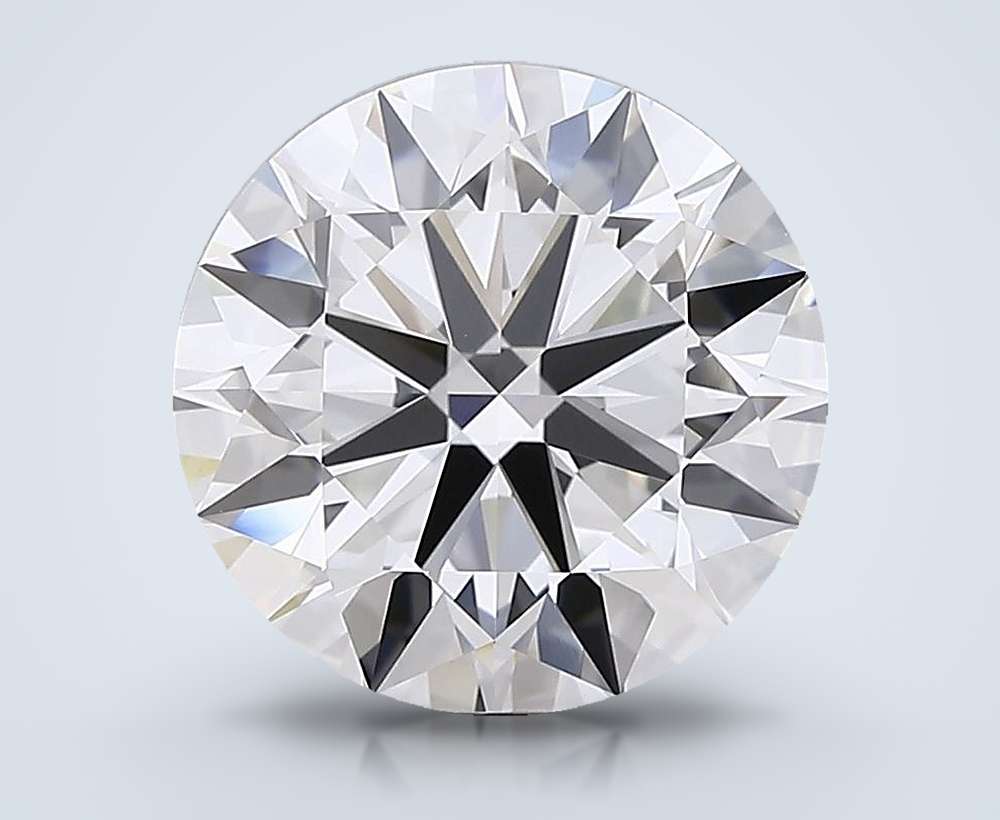 8.91ct F VVS1 Rare Carat Ideal Cut Round Lab Grown Diamond
