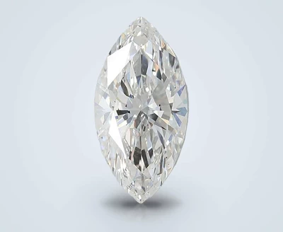 3.07ct F VVS2 Rare Carat Ideal Cut Marquise Lab Grown Diamond