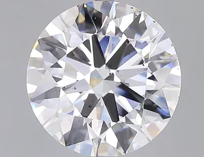8.07ct F SI1 Rare Carat Ideal Cut Round Lab Grown Diamond