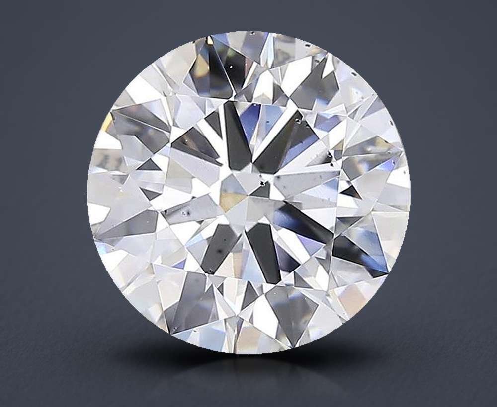 8.07ct F SI1 Rare Carat Ideal Cut Round Lab Grown Diamond
