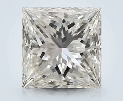 4.72ct H VS2 Very Good Cut Princess Diamond