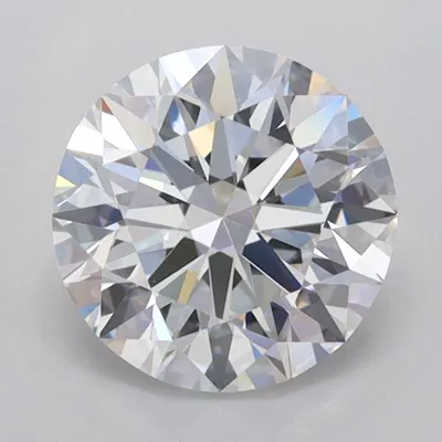 1.54ct D VVS1 Excellent Cut Round Lab Grown Diamond