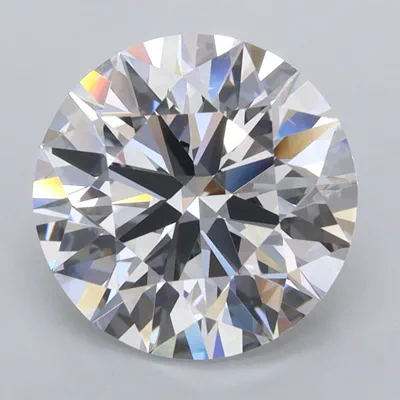 2.95ct D FL Rare Carat Ideal Cut Round Lab Grown Diamond