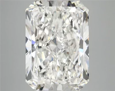 9.61ct F VVS2 Rare Carat Ideal Cut Radiant Lab Grown Diamond