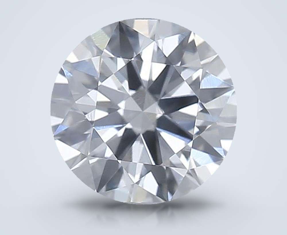 0.43ct E SI2 Rare Carat Ideal Cut Round Diamond