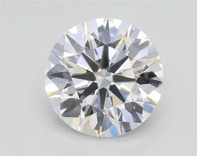 2.02ct D VVS2 Rare Carat Ideal Cut Round Lab Grown Diamond