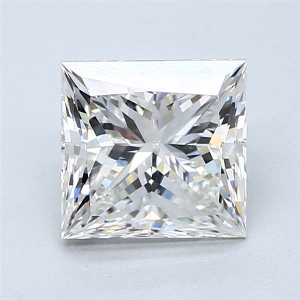 2.30ct I VS2 Rare Carat Ideal Cut Princess Diamond