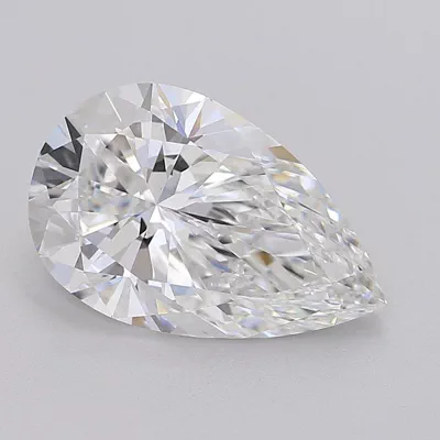 4.30ct E VS1 Rare Carat Ideal Cut Pear Lab Grown Diamond