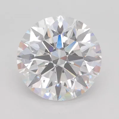 3.67ct G VVS2 Rare Carat Ideal Cut Round Lab Grown Diamond