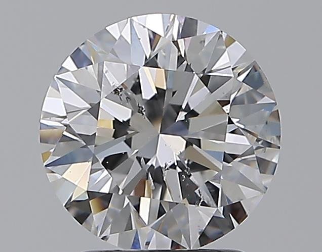 2.01ct E SI1 Rare Carat Ideal Cut Round Diamond