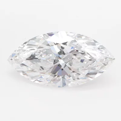 1.96ct D VVS2 Rare Carat Ideal Cut Marquise Lab Grown Diamond