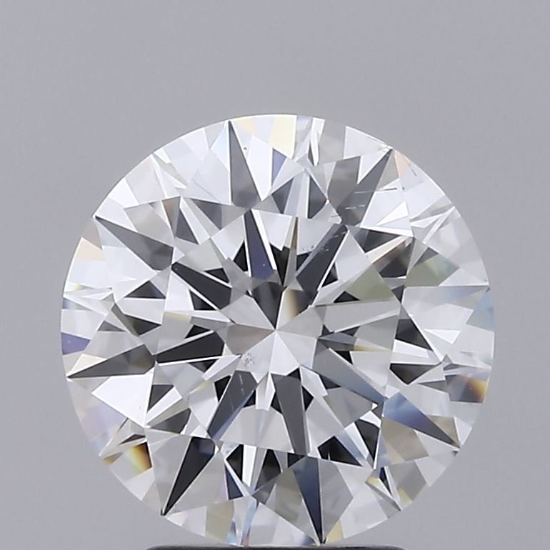 3.05ct E SI1 Rare Carat Ideal Cut Round Lab Grown Diamond