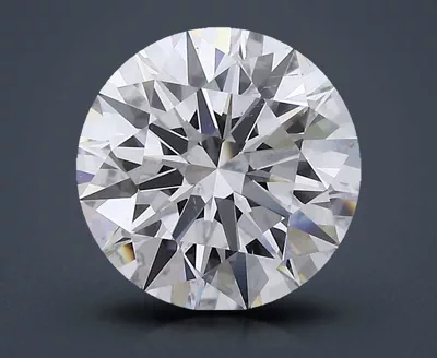 3.05ct E SI1 Rare Carat Ideal Cut Round Lab Grown Diamond