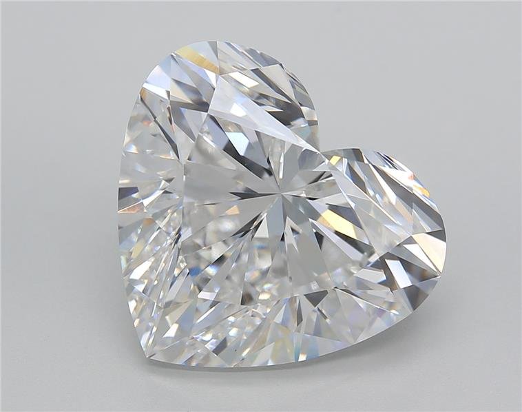 10.18ct E VS1 Rare Carat Ideal Cut Heart Lab Grown Diamond