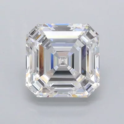 1.02ct D FL Rare Carat Ideal Cut Asscher Lab Grown Diamond