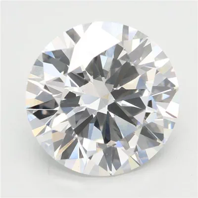 4.01ct F VVS2 Excellent Cut Round Lab Grown Diamond