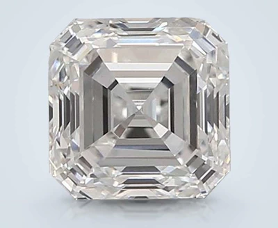 2.04ct F VVS2 Rare Carat Ideal Cut Asscher Lab Grown Diamond