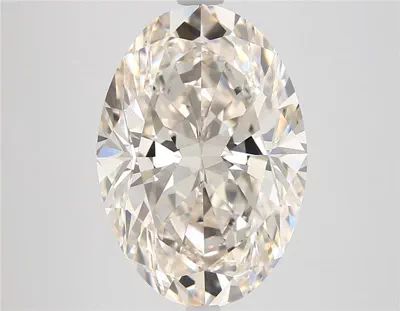5.23ct J VVS1 Rare Carat Ideal Cut Oval Diamond