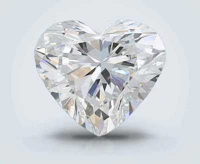 1.04ct D VVS1 Rare Carat Ideal Cut Heart Lab Grown Diamond