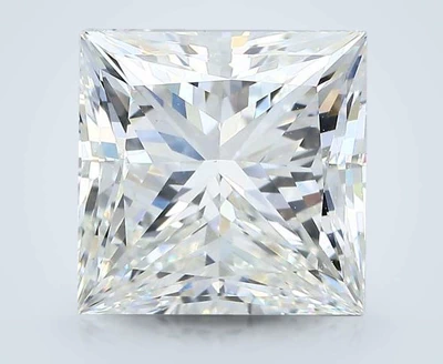 5.81ct J VS2 Very Good Cut Princess Diamond
