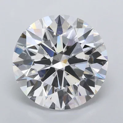 2.97ct D FL Rare Carat Ideal Cut Round Lab Grown Diamond