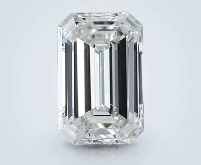 1.02ct H SI2 Rare Carat Ideal Cut Emerald Diamond
