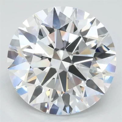 3.74ct D FL Rare Carat Ideal Cut Round Lab Grown Diamond