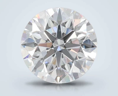 4.01ct D FL Rare Carat Ideal Cut Round Lab Grown Diamond