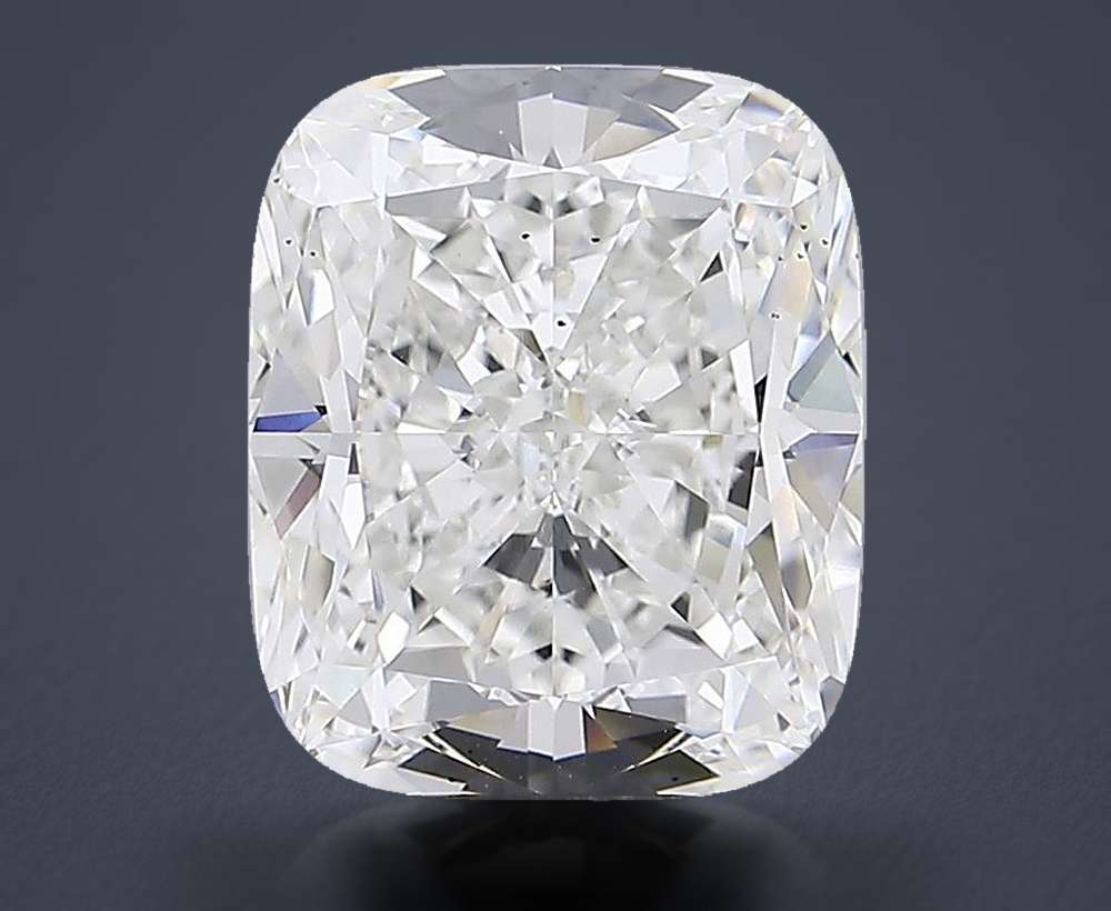 10.55ct E VS2 Rare Carat Ideal Cut Cushion Lab Grown Diamond