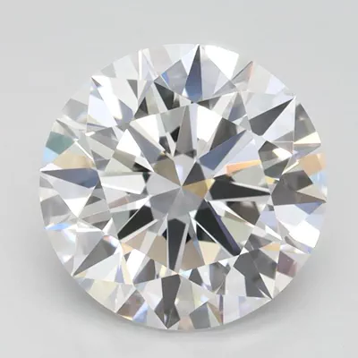 1.79ct D FL Rare Carat Ideal Cut Round Lab Grown Diamond