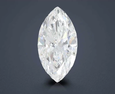 2.10ct D IF Rare Carat Ideal Cut Marquise Lab Grown Diamond