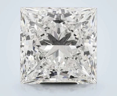 9.57ct F VS1 Rare Carat Ideal Cut Princess Lab Grown Diamond