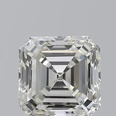 3.00ct J VS2 Excellent Cut Asscher Diamond
