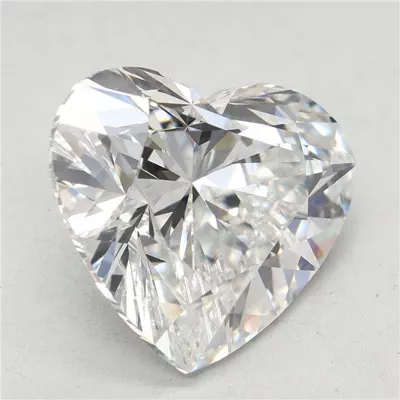 7.52ct E VVS2 Rare Carat Ideal Cut Heart Lab Grown Diamond