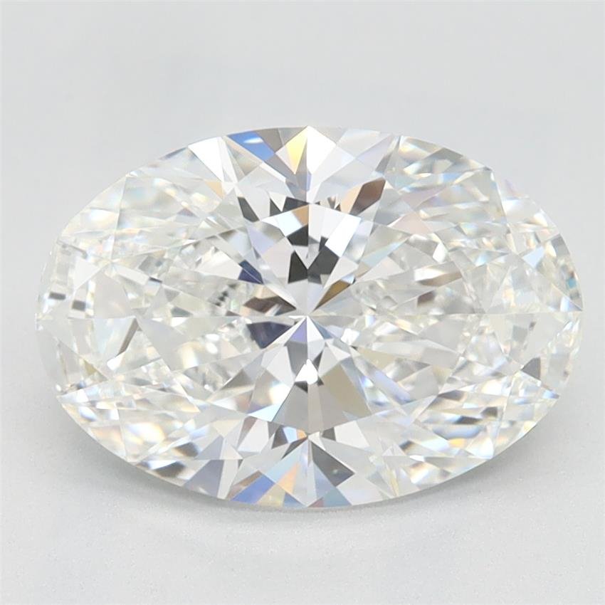 2.11ct F IF Rare Carat Ideal Cut Oval Lab Grown Diamond