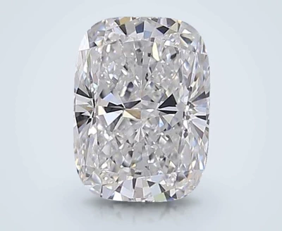 1.54ct E VVS2 Rare Carat Ideal Cut Cushion Lab Grown Diamond