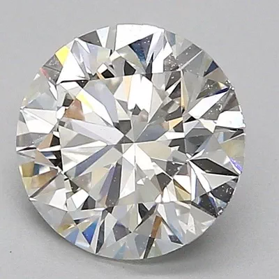 1.71ct H VS2 Rare Carat Ideal Cut Round Diamond
