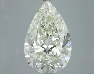 9.62ct K VS2 Rare Carat Ideal Cut Pear Diamond